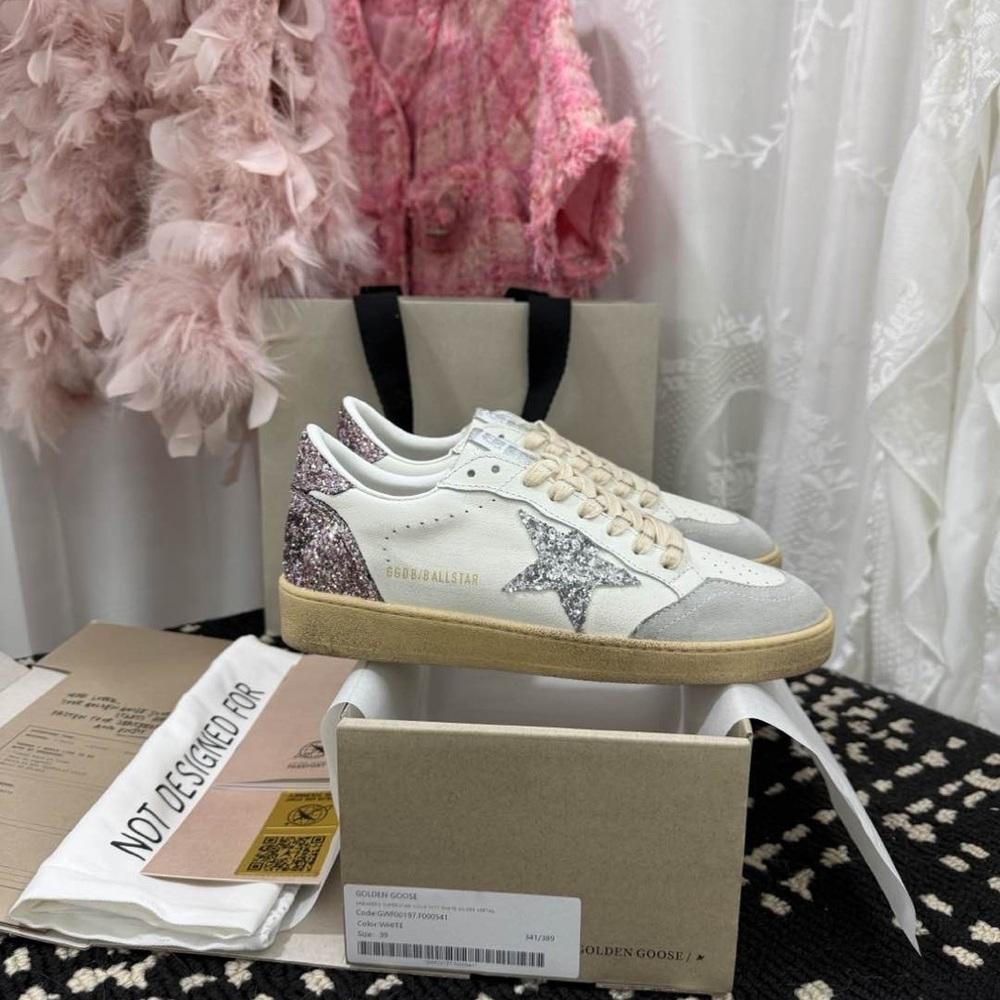 Golden Goose Super Star Leather Sneakers - Picture 4 of 7